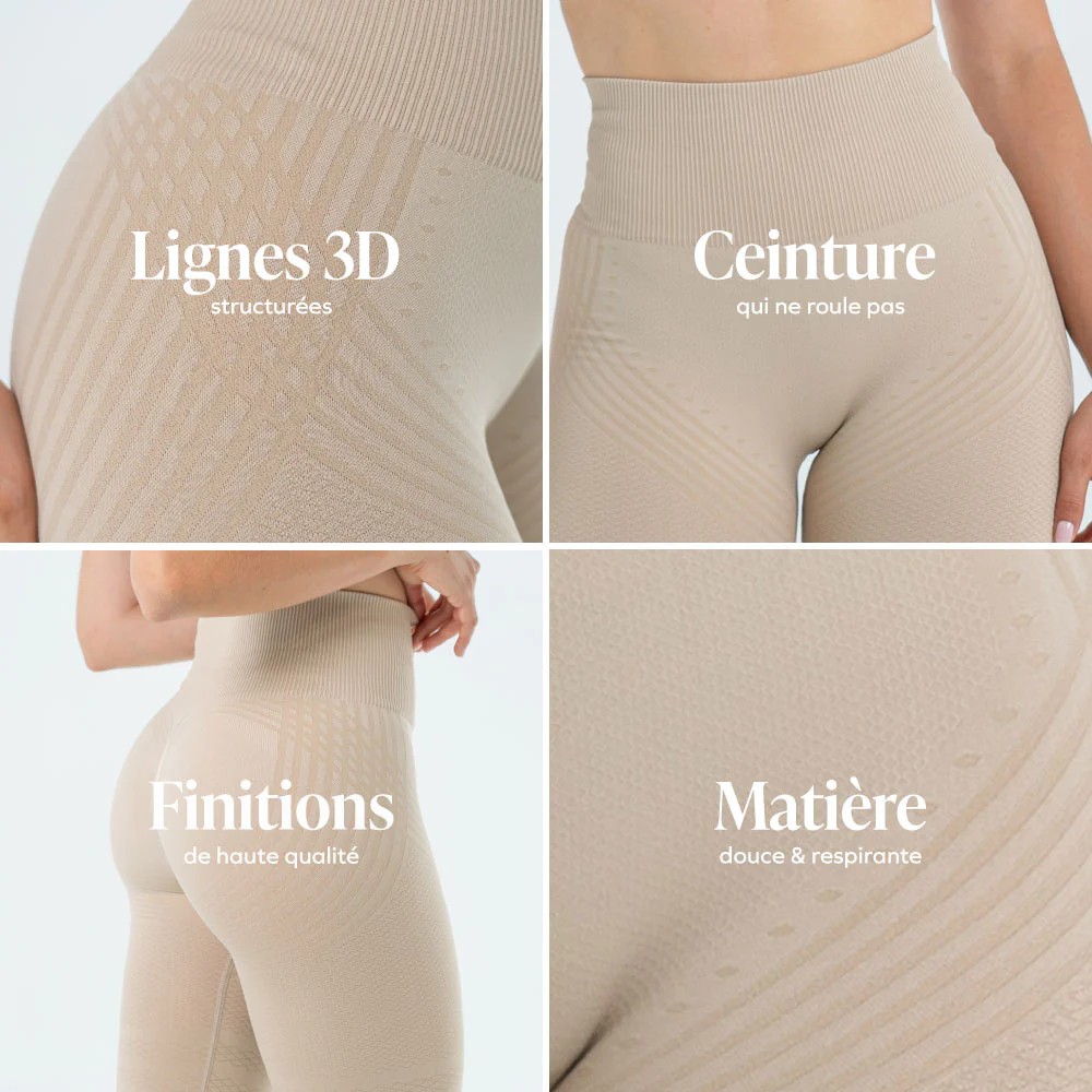 Legging 3D | Beige - Image 10