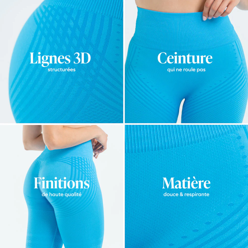 Legging 3D | Bleu - Image 10