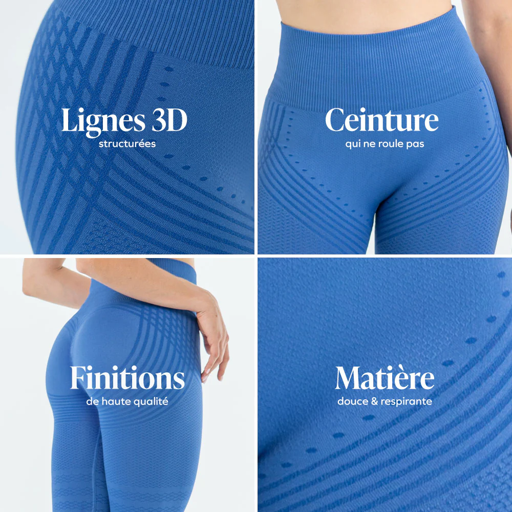Legging 3D | Bleu Azur - Image 10
