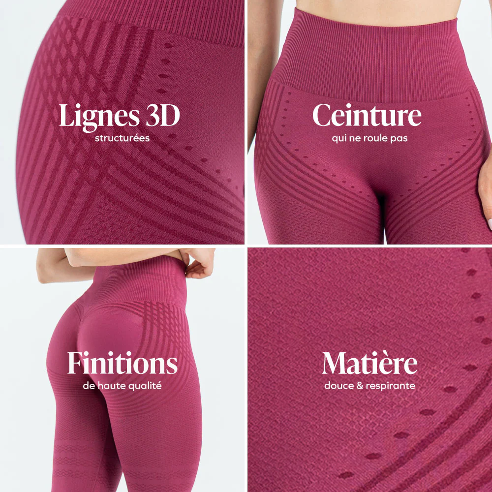 Legging 3D | Bordeaux - Image 10