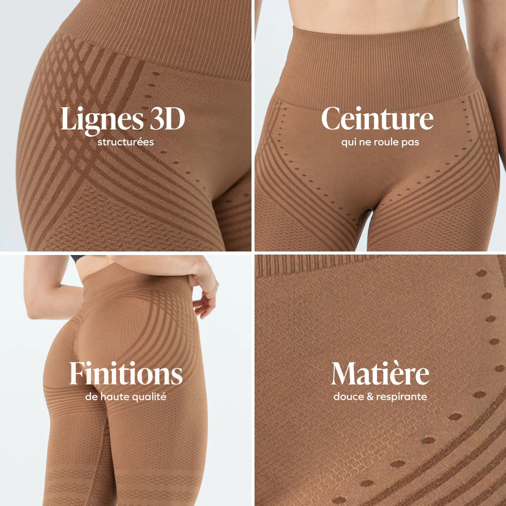 Legging 3D | Marron - Image 10