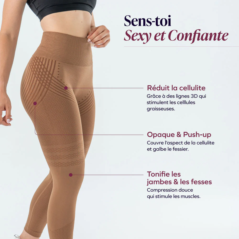 Legging 3D | Marron - Image 9