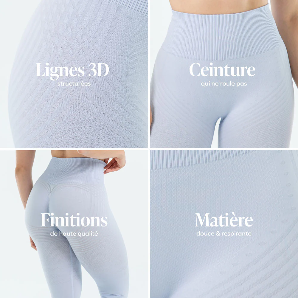 Legging 3D | Violet Clair - Image 10