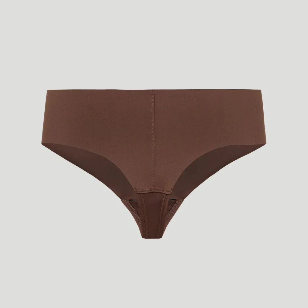 Tanga taille haute marron (Lot de 3) - Image 7