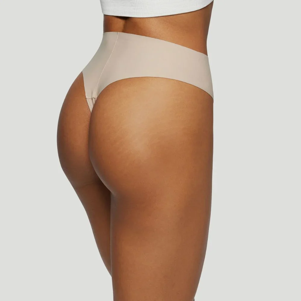 Tanga taille haute nude (Lot de 3) - Image 6