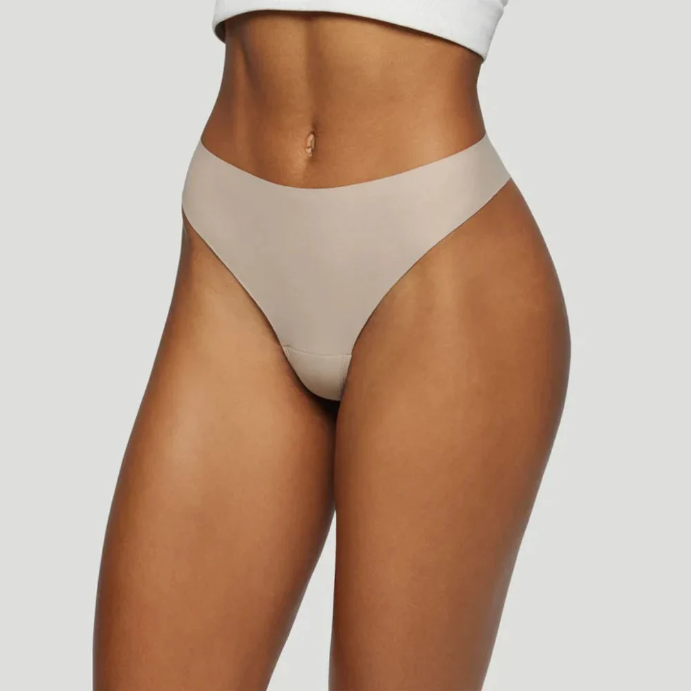 Tanga taille mi-haute nude (Lot de 3) - Image 6