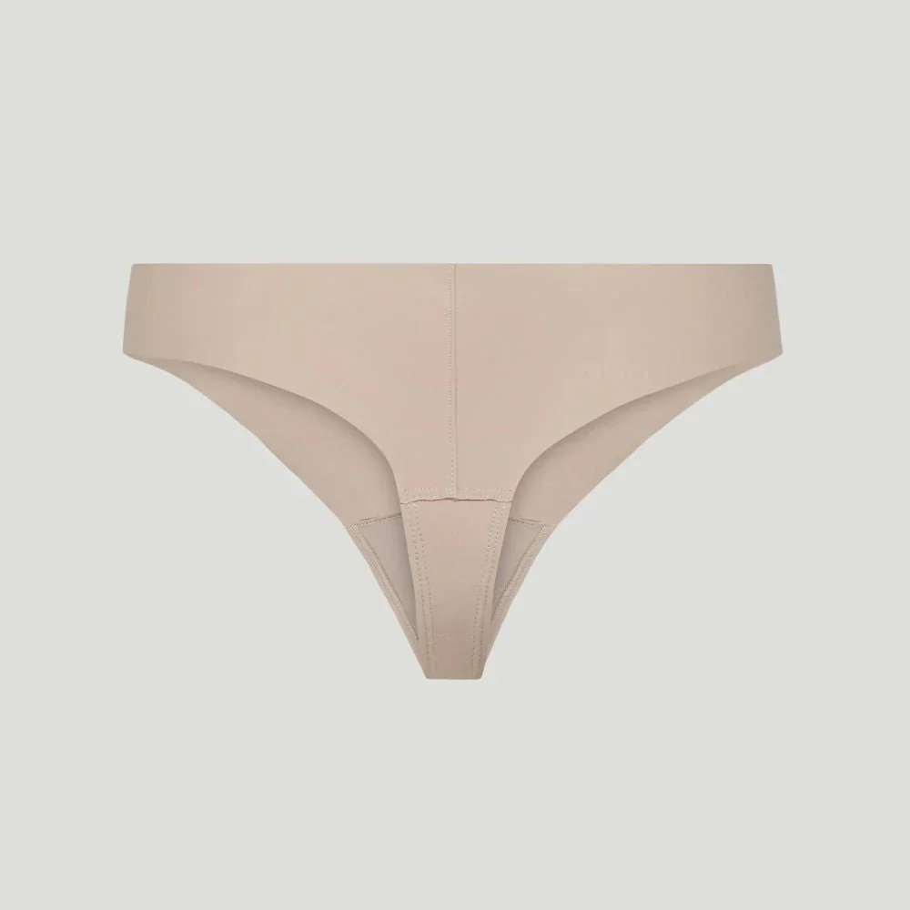 Tanga taille mi-haute nude (Lot de 3) - Image 8